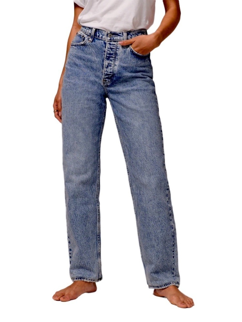 Abercrombie & Fitch The Dad High Rise Jeans Size 27/4R